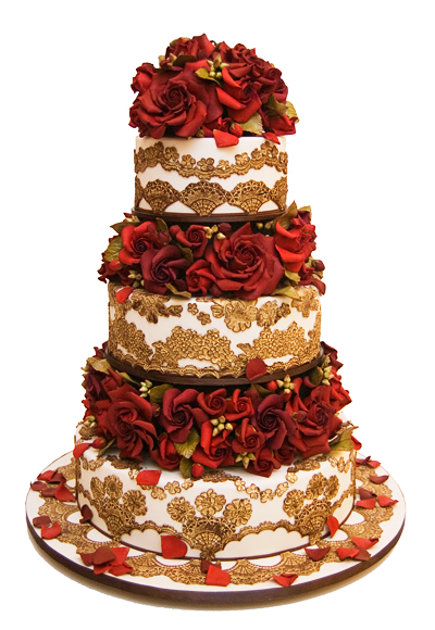 ivanka trump wedding cake. ivanka trump wedding flowers.