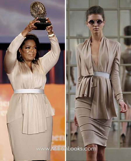 victoria beckham dresses 2011. Oprah wore one of Victoria#39;s